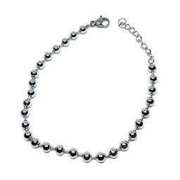 [P3326A] PULSERA BALIN 4MM ACERO